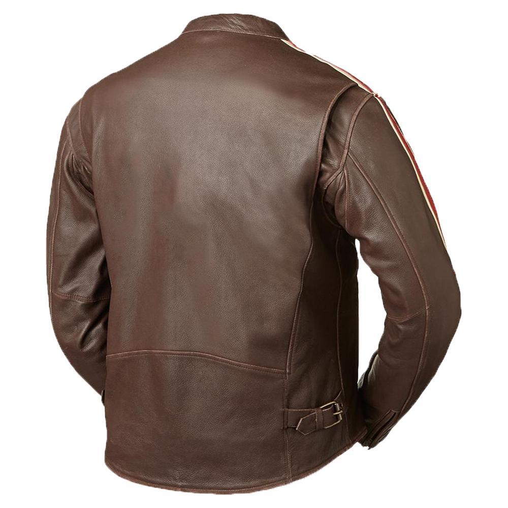 Crazy Range - Men's Motorcycle Leather Jacket