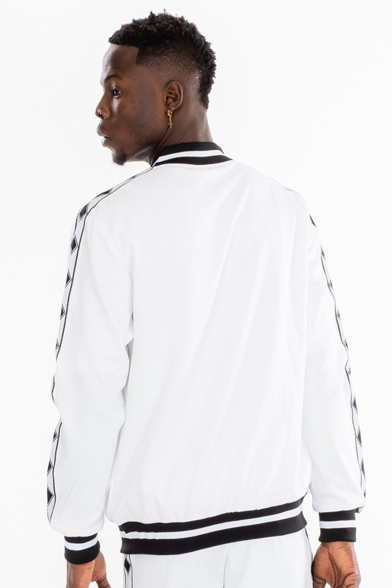 DIAMOND TAPE TRACK JACKET