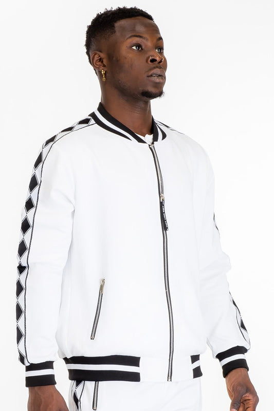 DIAMOND TAPE TRACK JACKET