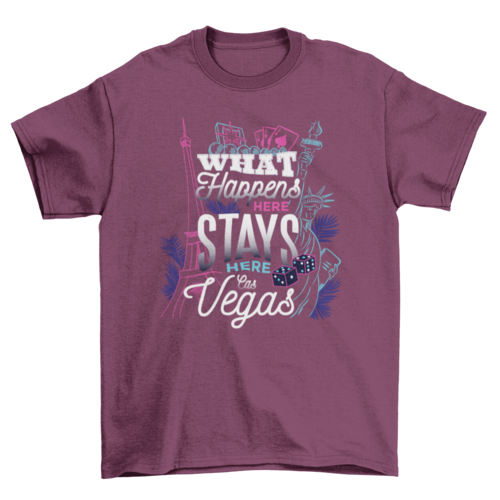 What happens in Vegas t-shirt