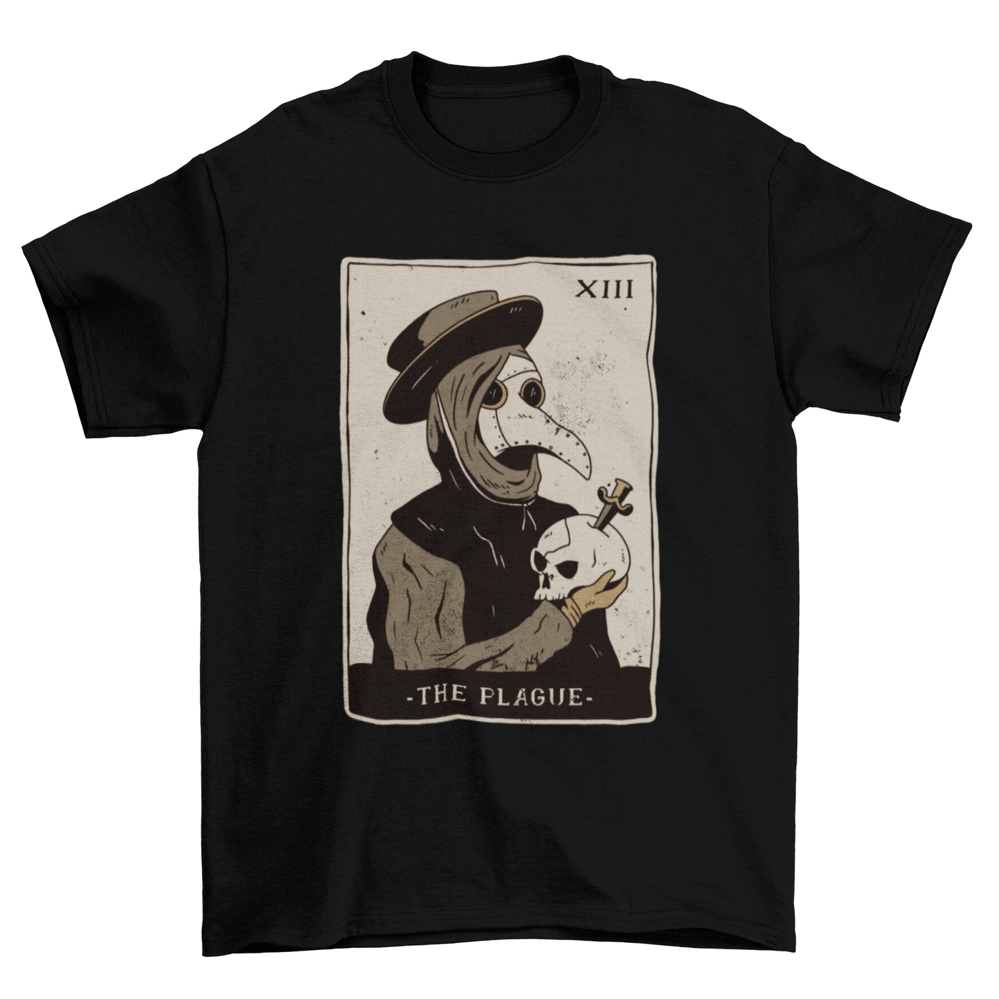 Plague Doctor Tarot T-shirt