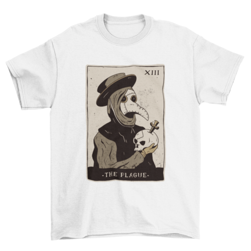 Plague Doctor Tarot T-shirt