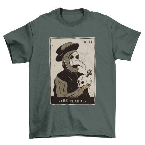 Plague Doctor Tarot T-shirt