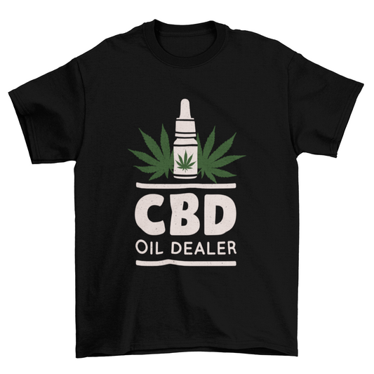 CBD Oil T-shirt Design