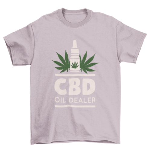 CBD Oil T-shirt Design