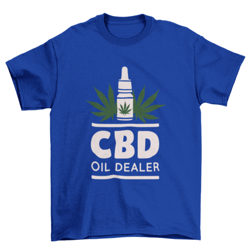 CBD Oil T-shirt Design