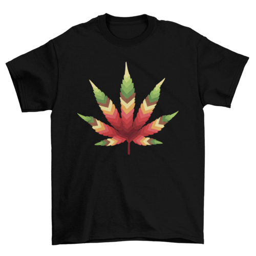 Cannabis leaf t-shirt