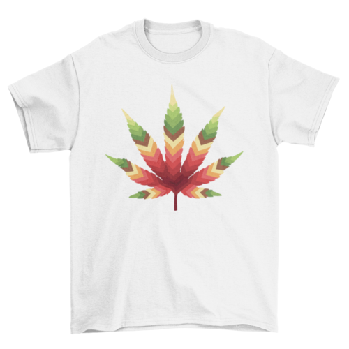 Cannabis leaf t-shirt