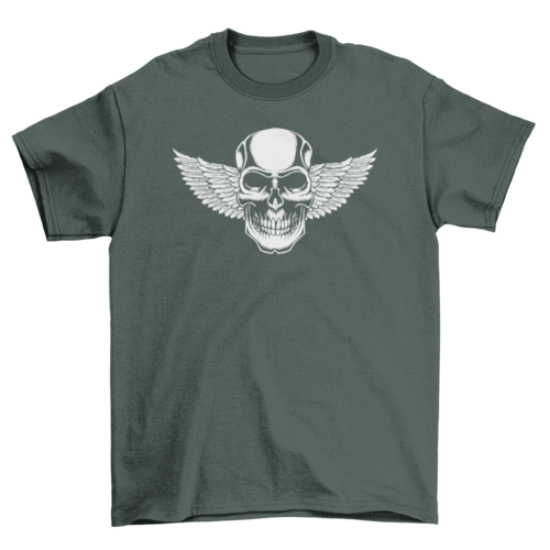 Winged skull t-shirt