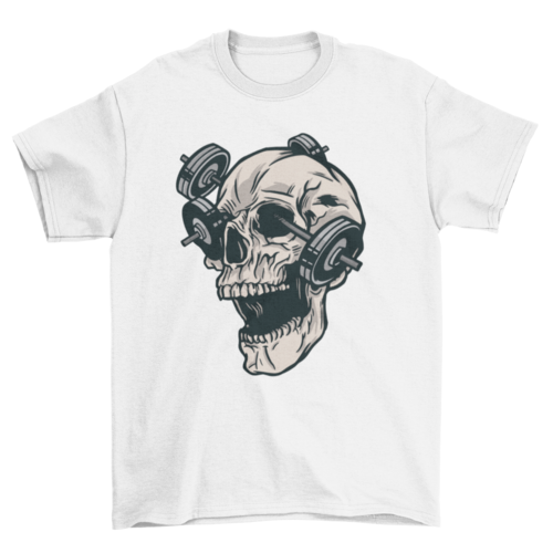 Skull gym t-shirt