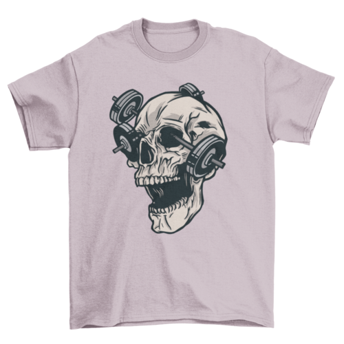 Skull gym t-shirt