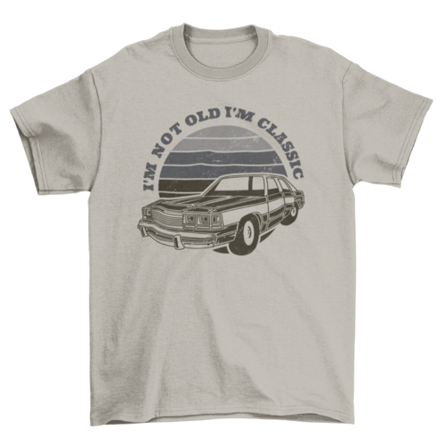 Vintage car transport t-shirt