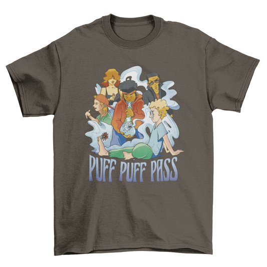 Weed friends t-shirt